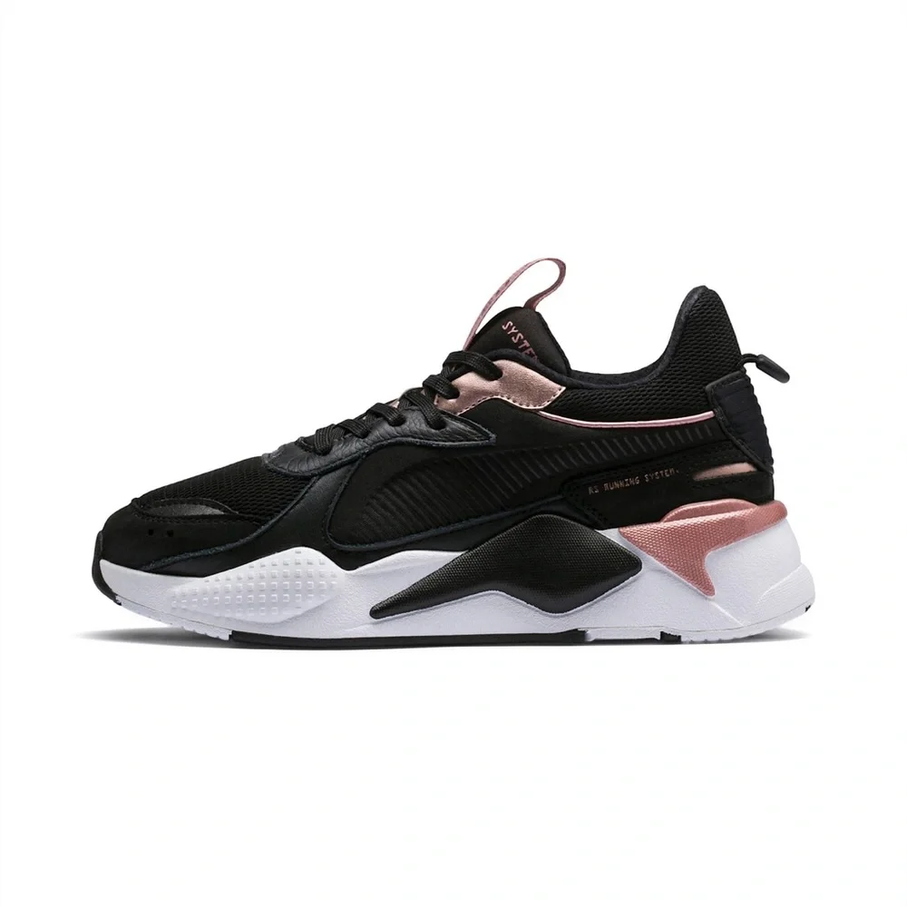 Puma RS-X Trophy Black Rose Gold Sneakers - Picture 7 of 8
